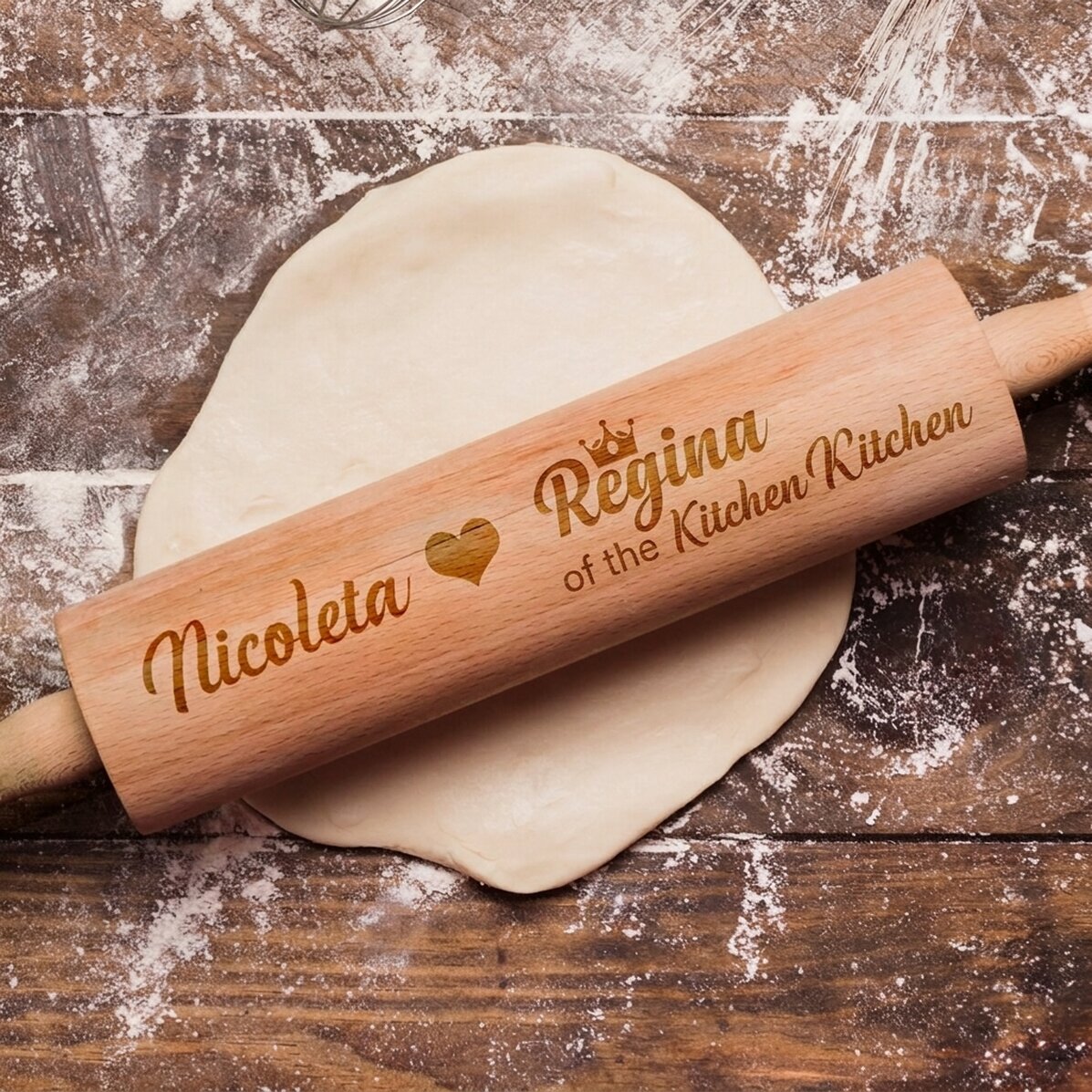 Mestolo di legno personalizzato - Queen of the Kitchen