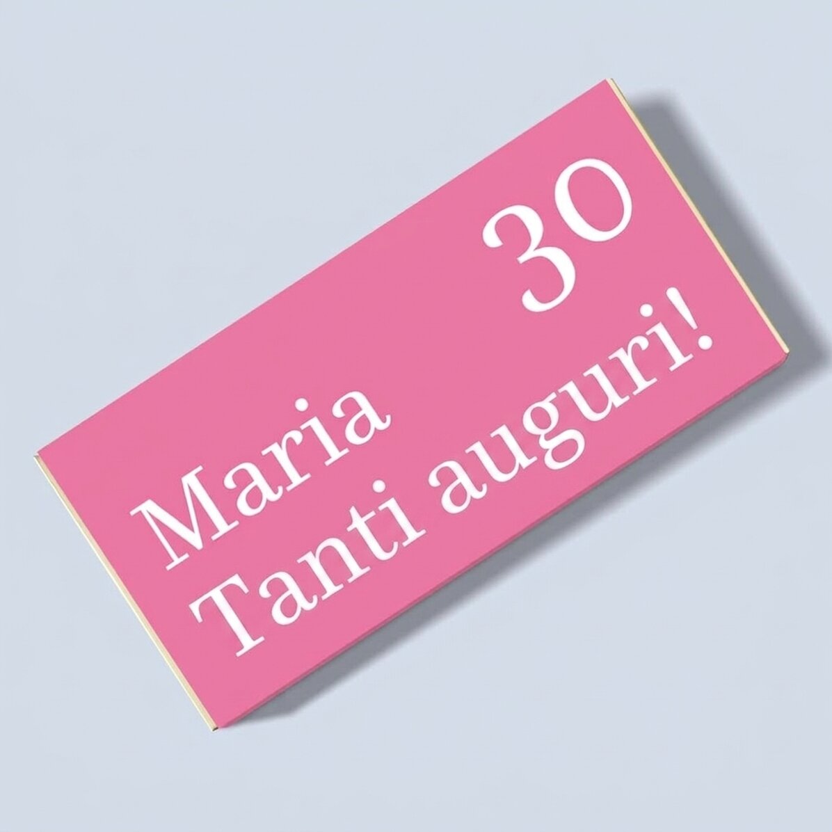 Cioccolato personalizzato - Buon compleanno
