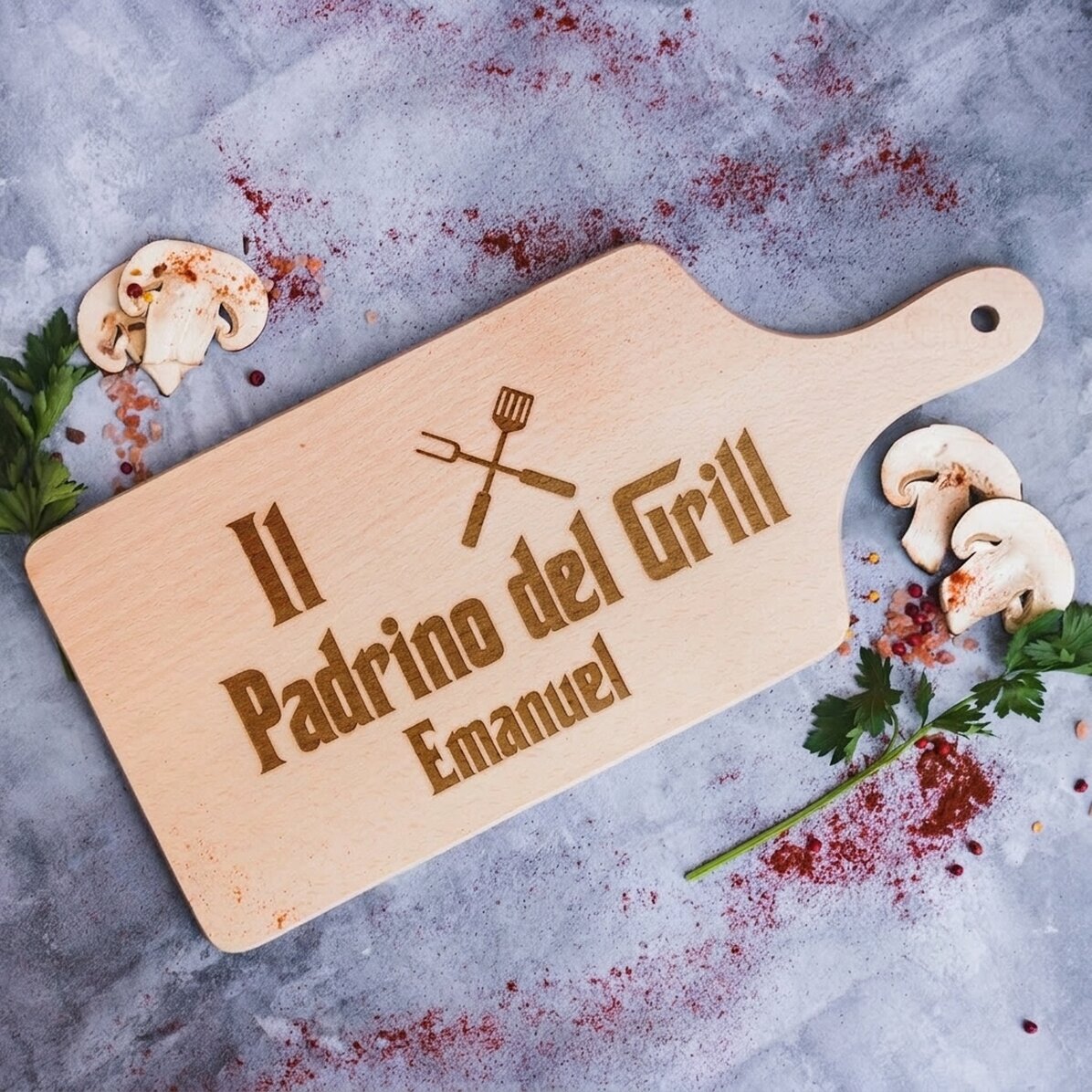 Tagliere personalizzato - The Grillfather