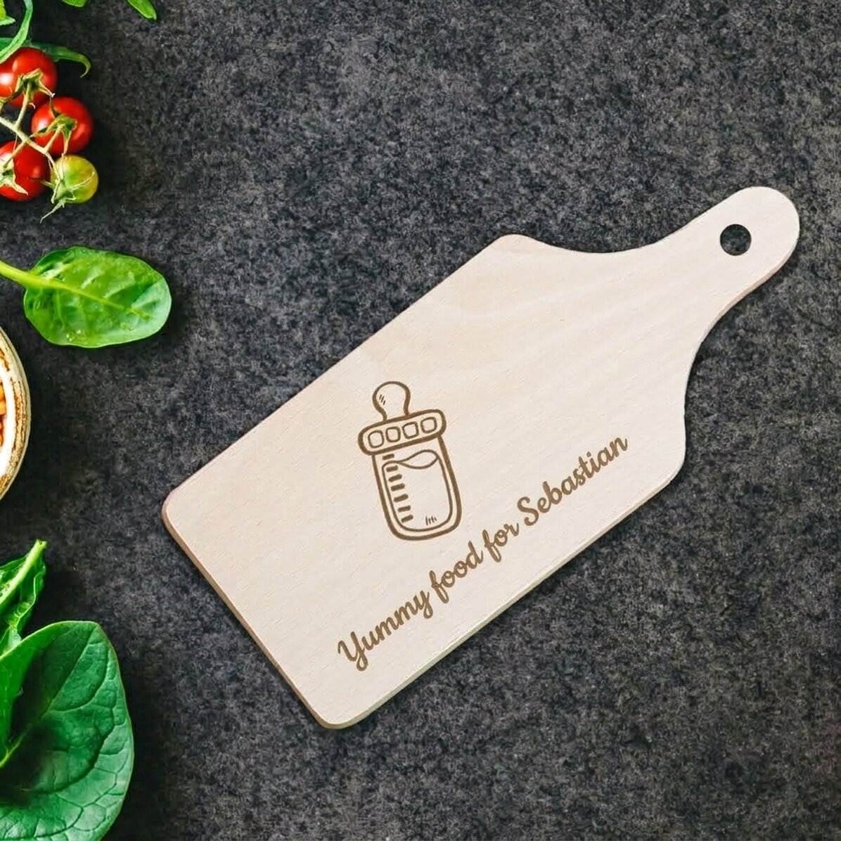 Mini tritatutto personalizzato - Biberon