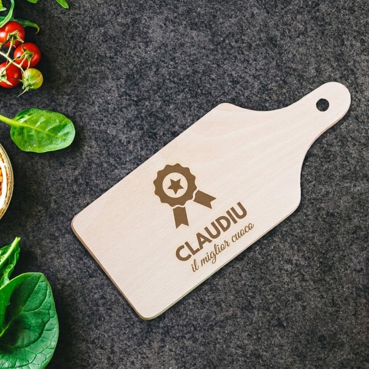 Mini tagliere personalizzato - Il miglior cuoco
