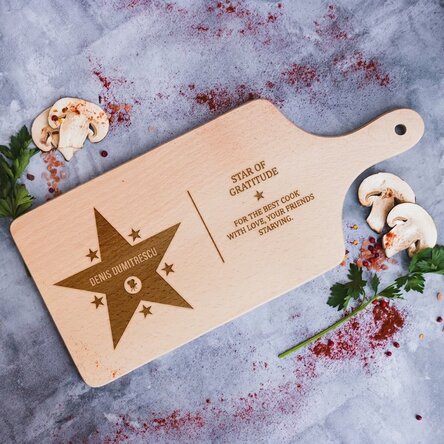 Tritacarne personalizzato - La stella della gratitudine
