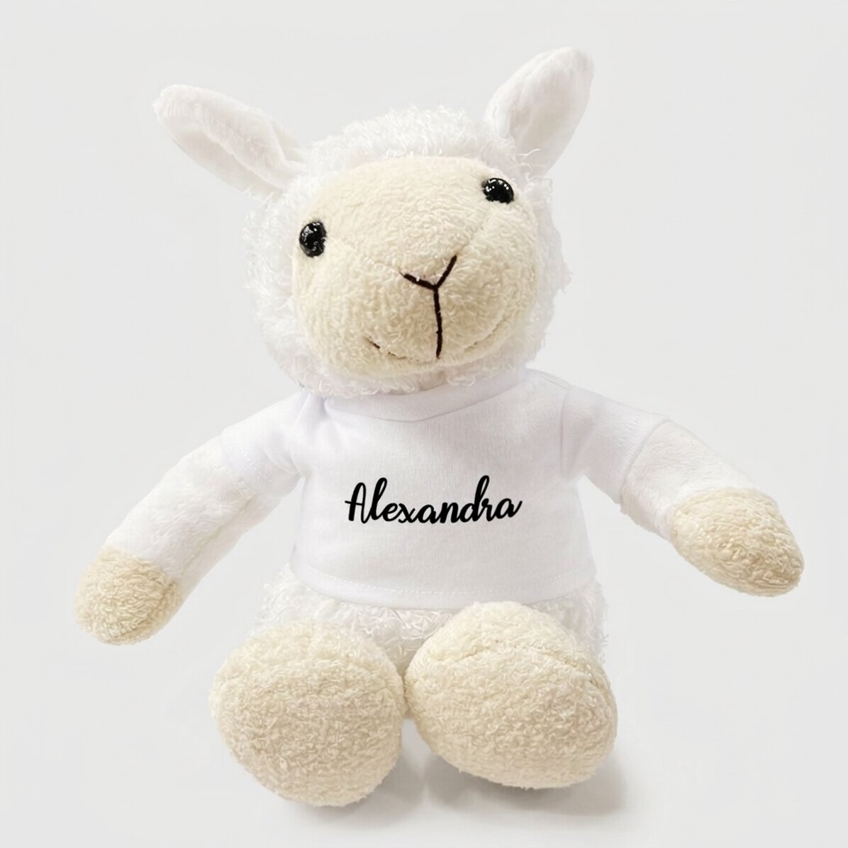 Plus pecora personalizzata con una scritta