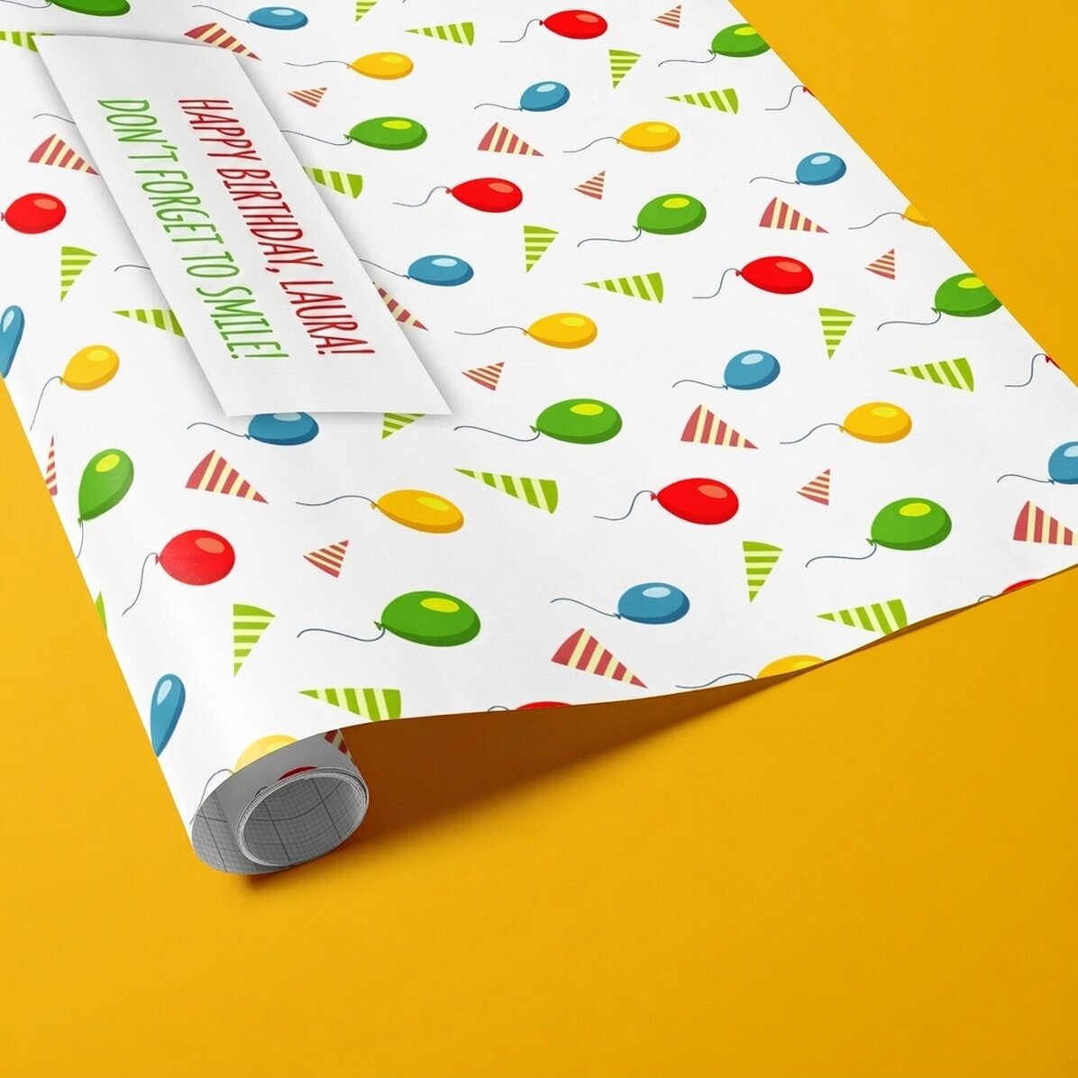 Carta da regalo personalizzata - modello per compleanni