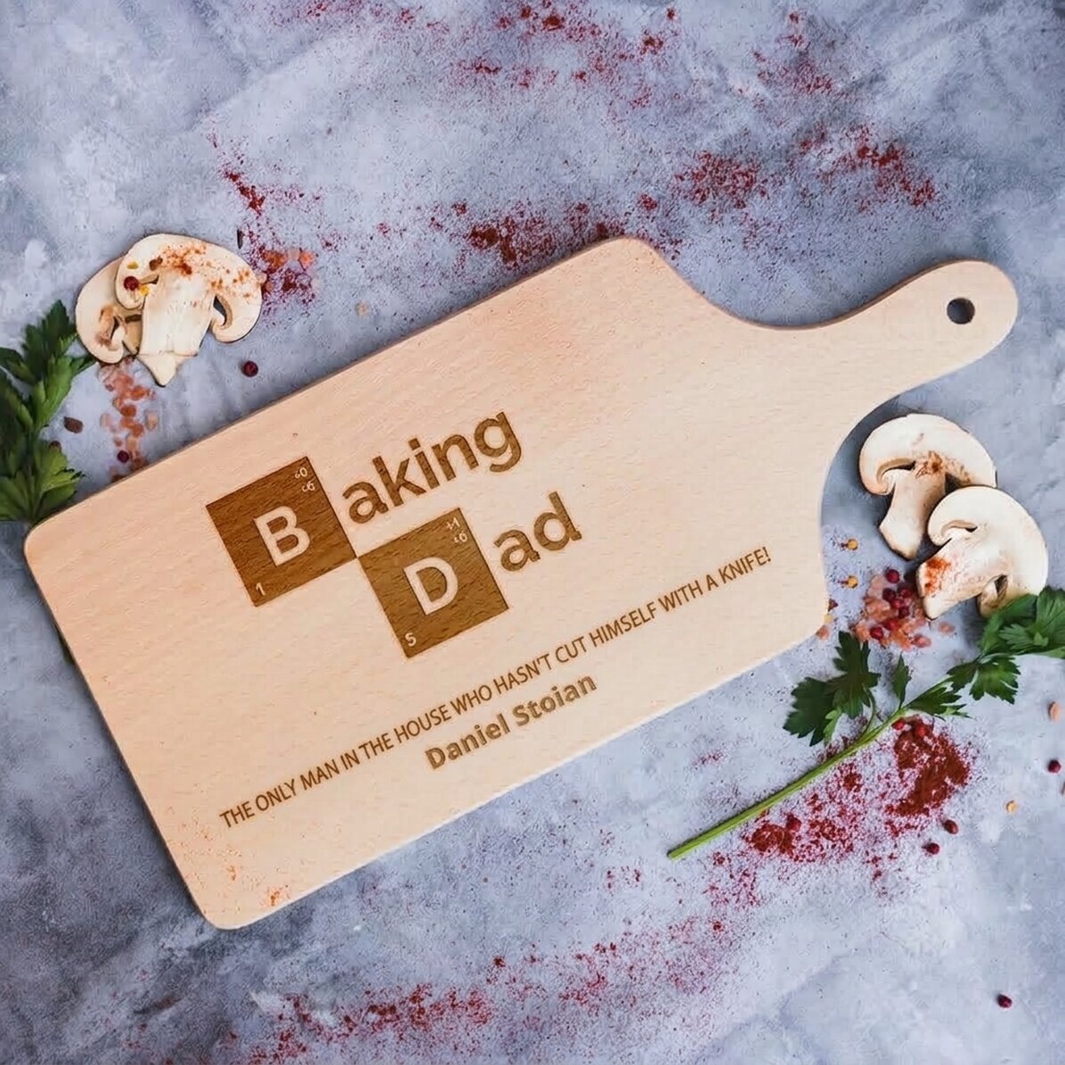Tagliere personalizzato - Baking Person