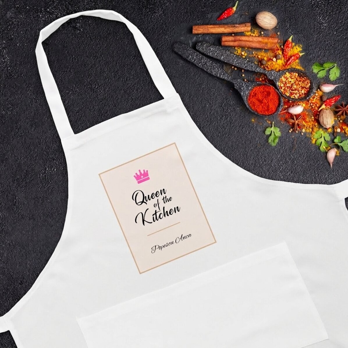 Modello bianco personalizzato - Queen Of The Kitchen
