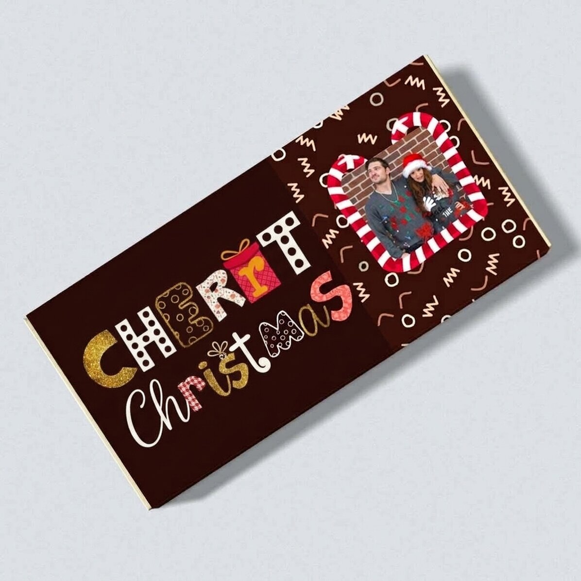 Cioccolato personalizzato di Natale - Merry Christmas