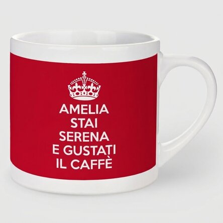 Tazza da caffè personalizzata - KEEP CALM AND...