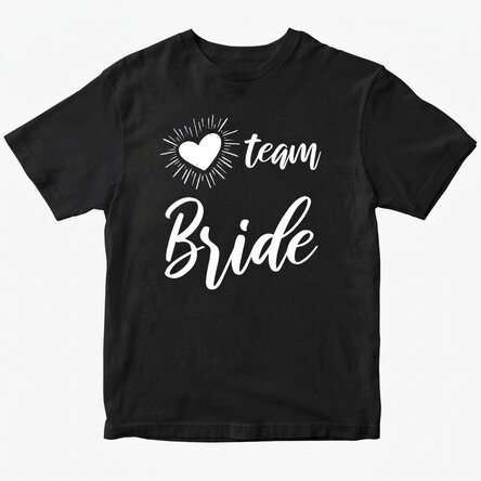 Maglietta personalizzata con scritta - Team Bride