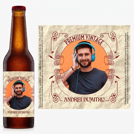 Birra personalizzata - Premium vintage