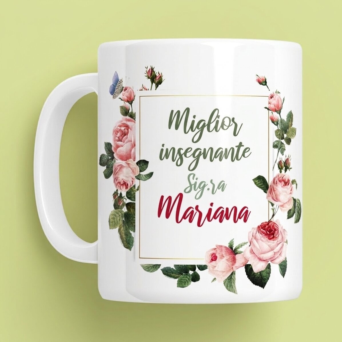 Tazza personalizzata con scritta - Best teacher
