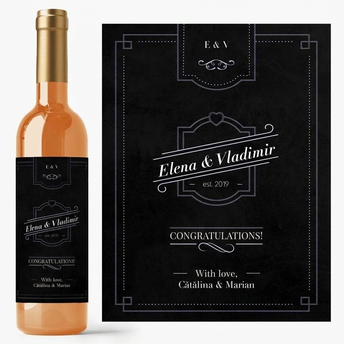 Vino personalizzato con dedica - Occasioni speciali