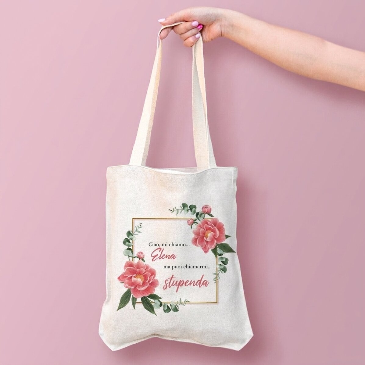Borsa personalizzata con scritta - Gorgeous