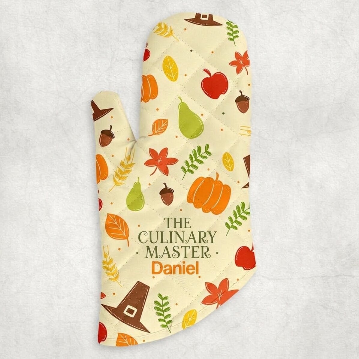 Guanto da cucina personalizzato con scritta - Pumpkin