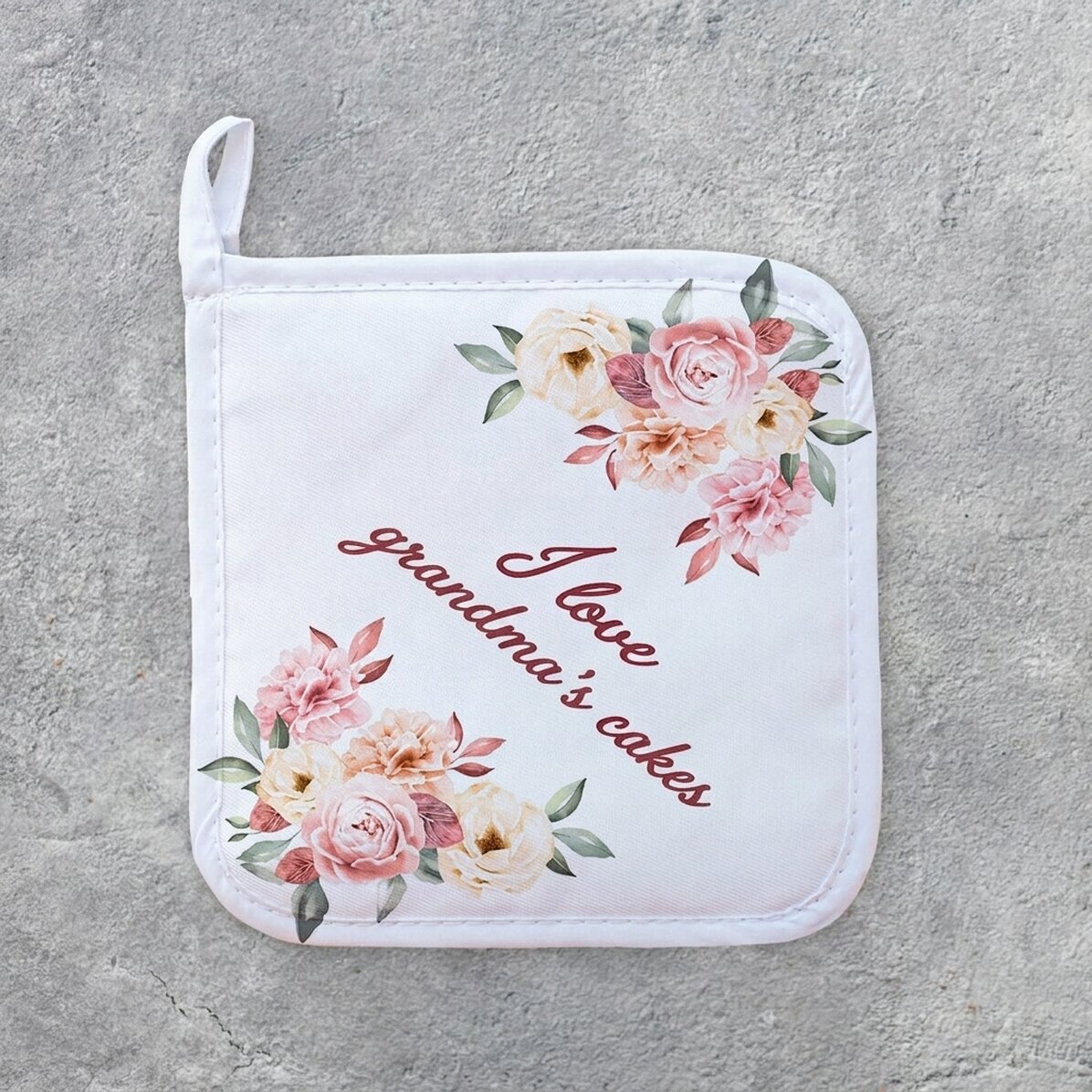 Sottopentola personalizzato con scritta - Grandma