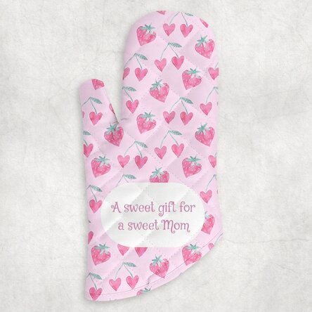 Guanto da cucina personalizzato con scritta - Sweet