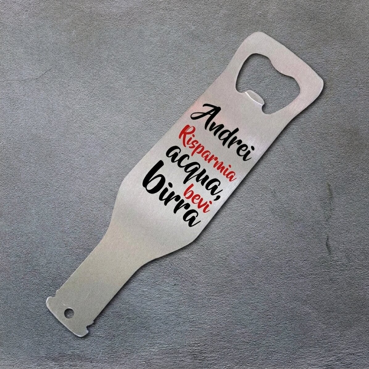 Apribottiglie personalizzato - Drink beer