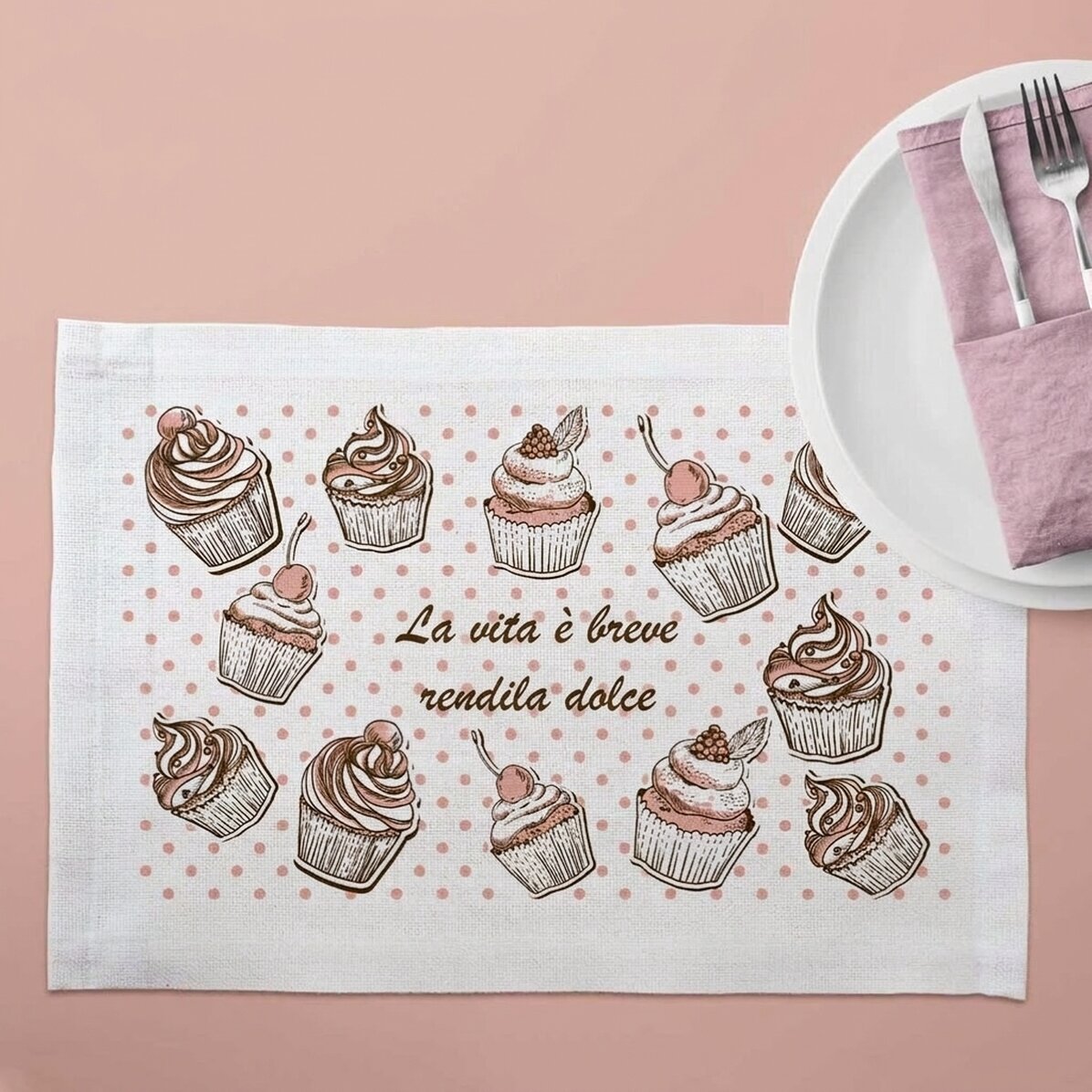 Portapiatto personalizzato - Sweet life