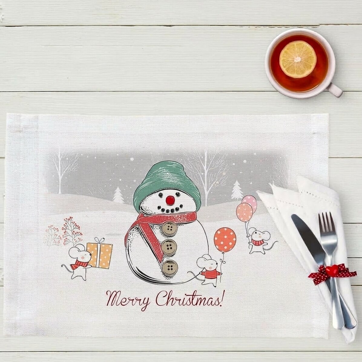 Portapiatto personalizzato - Buon Natale!