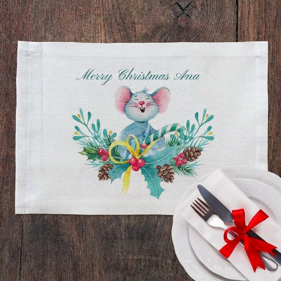 Portapiatto personalizzato - Mice