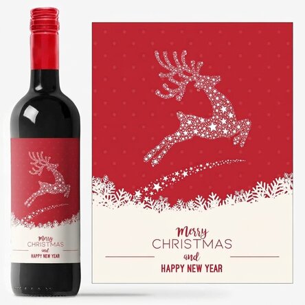 Vino personalizzato con scritta - Modello Reni