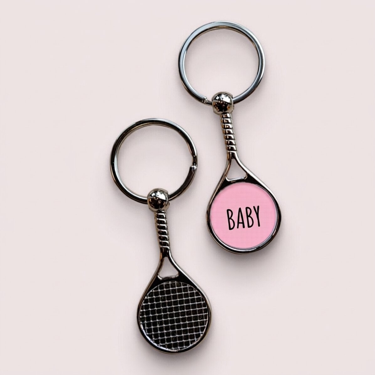 Portachiavi personalizzato con scritta - Baby