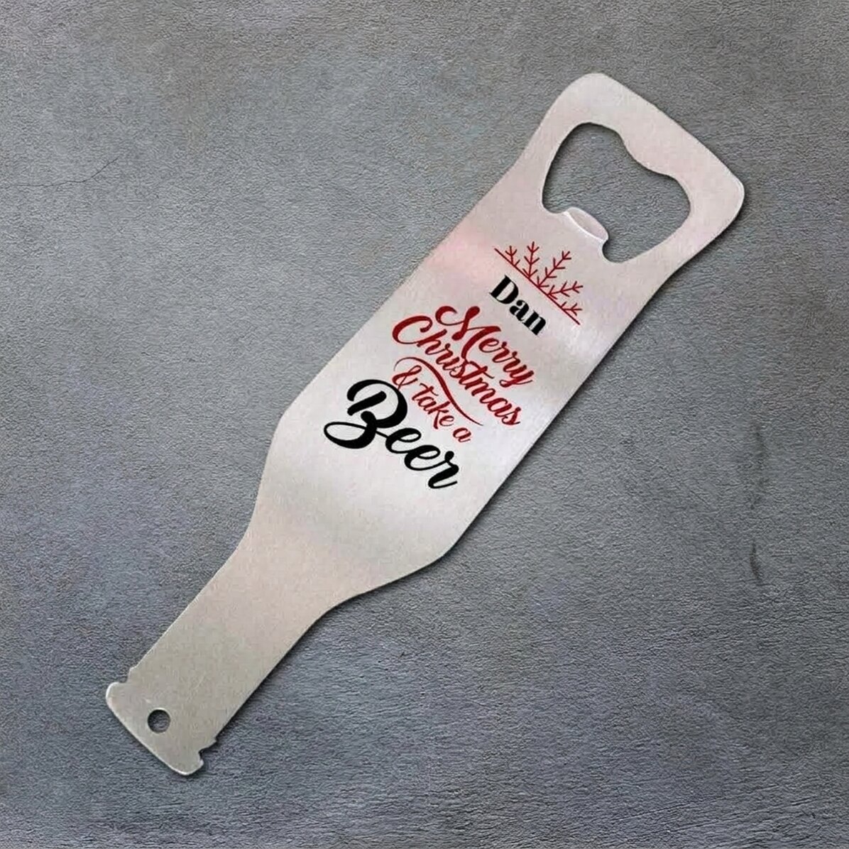 Apribottiglie personalizzato - Birra di Natale
