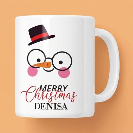 Tazza personalizzata con scritta - Snowman