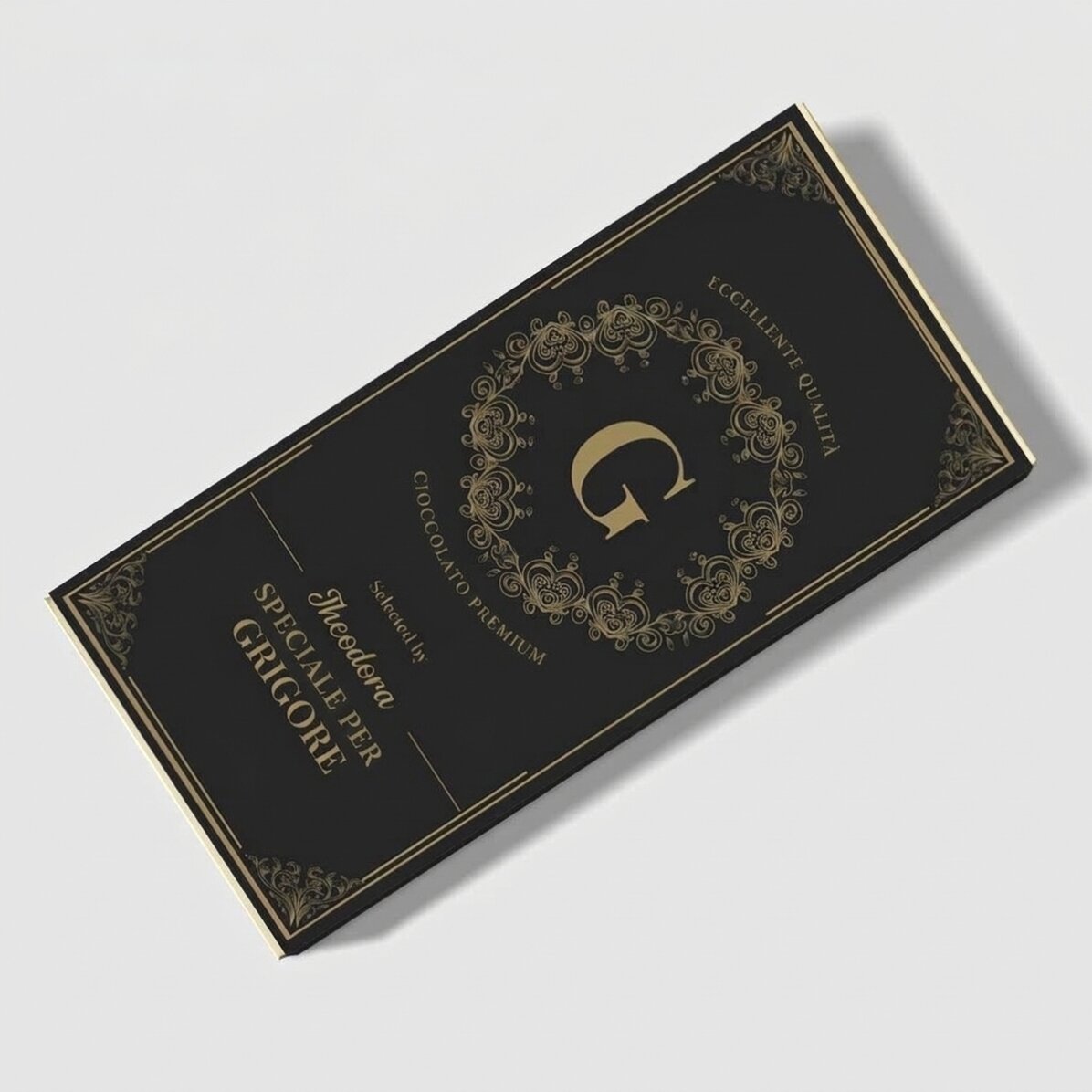 Cioccolato personalizzato con scritta - Monogramma