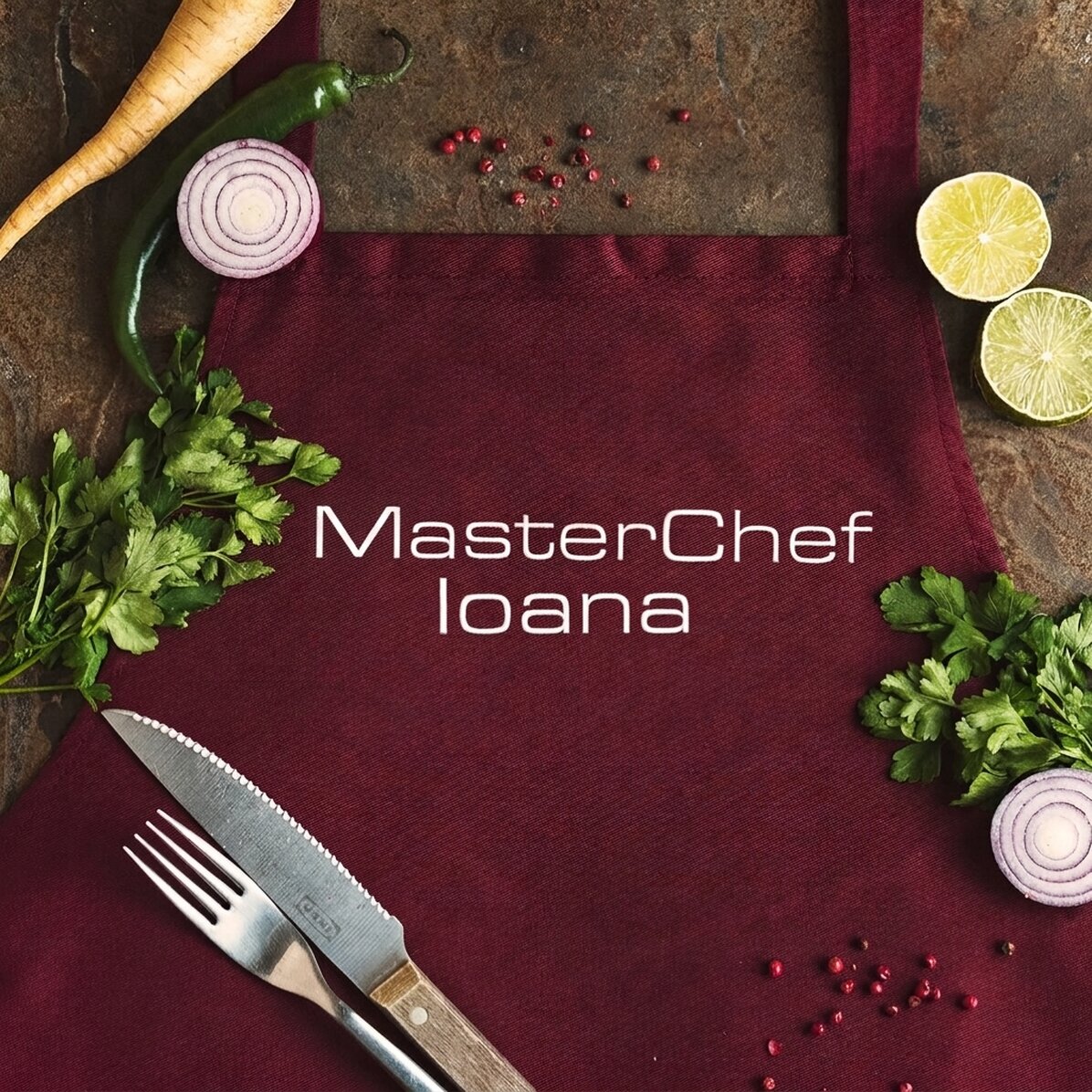 Set personalizzato con testo - Premium MasterChef