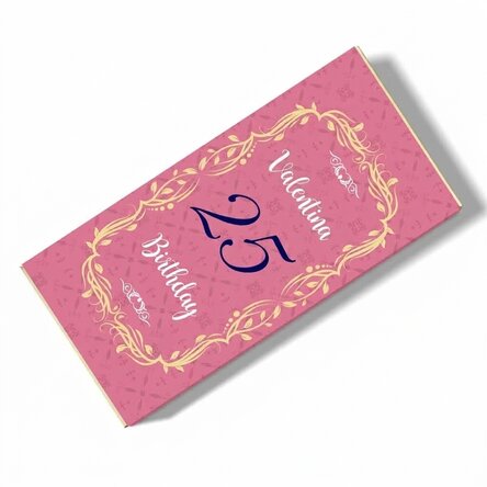 Cioccolato personalizzato con scritta - Compleanno