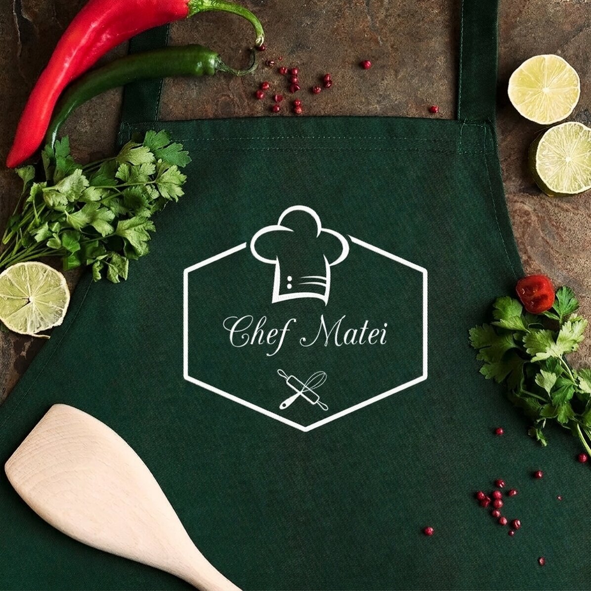 Modello personalizzato con testo - Chef