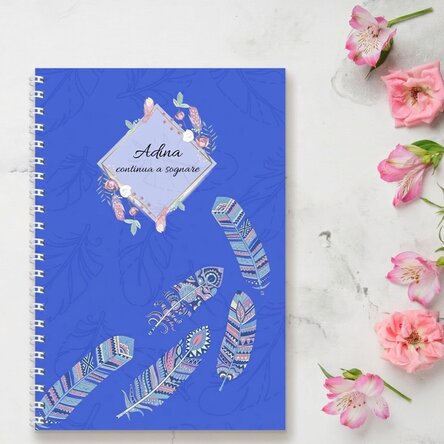 Quaderno personalizzato con scritta - Keep dreaming