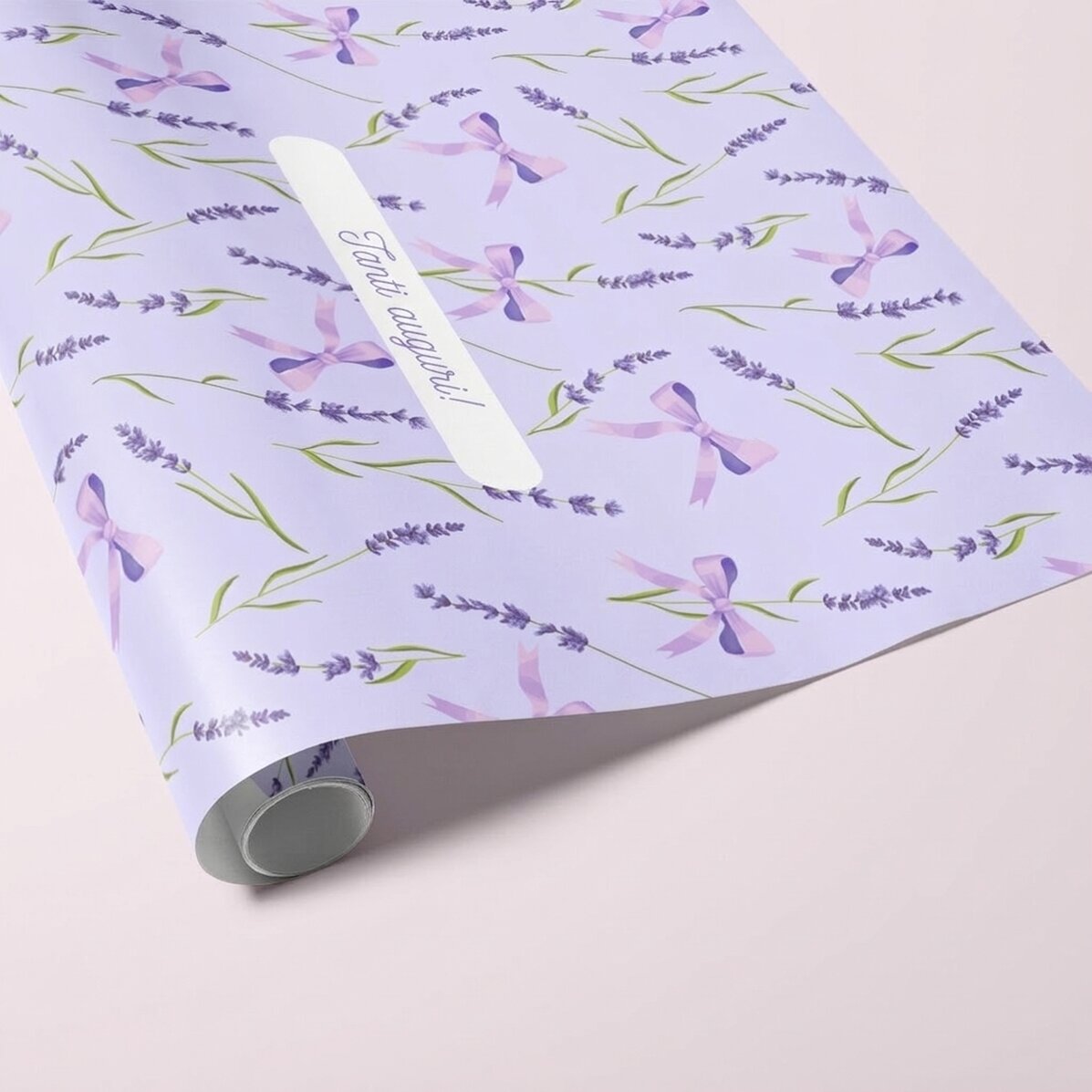 Carta da regalo personalizzata con testo - Lavanda