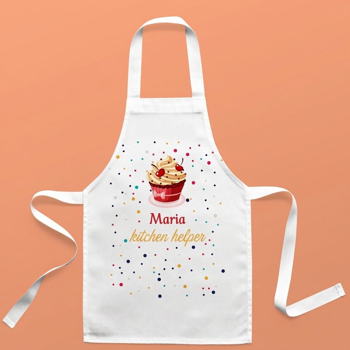 Set personalizzato per bambini con scritta - Aiuto in cucina