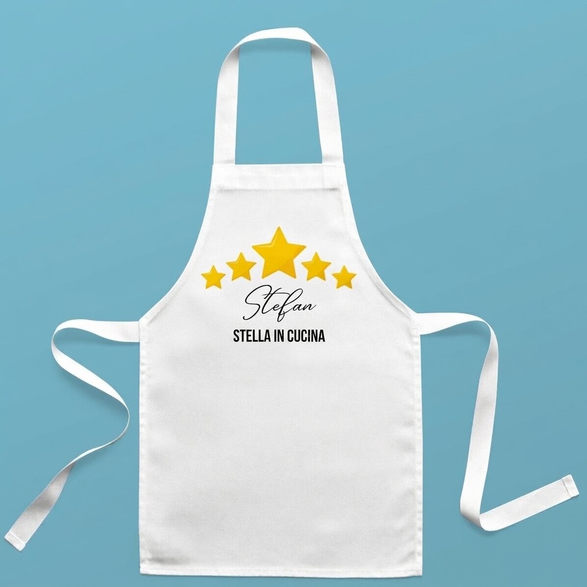 T-shirt personalizzata per bambini con scritta - Star in cucina