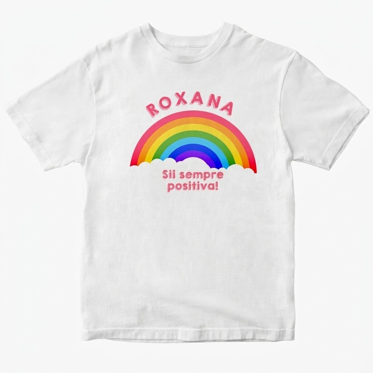 Maglietta personalizzata con scritta - Always be positive