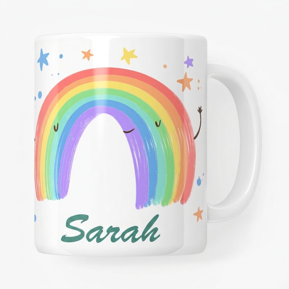Tazza personalizzata con scritta - Rainbow