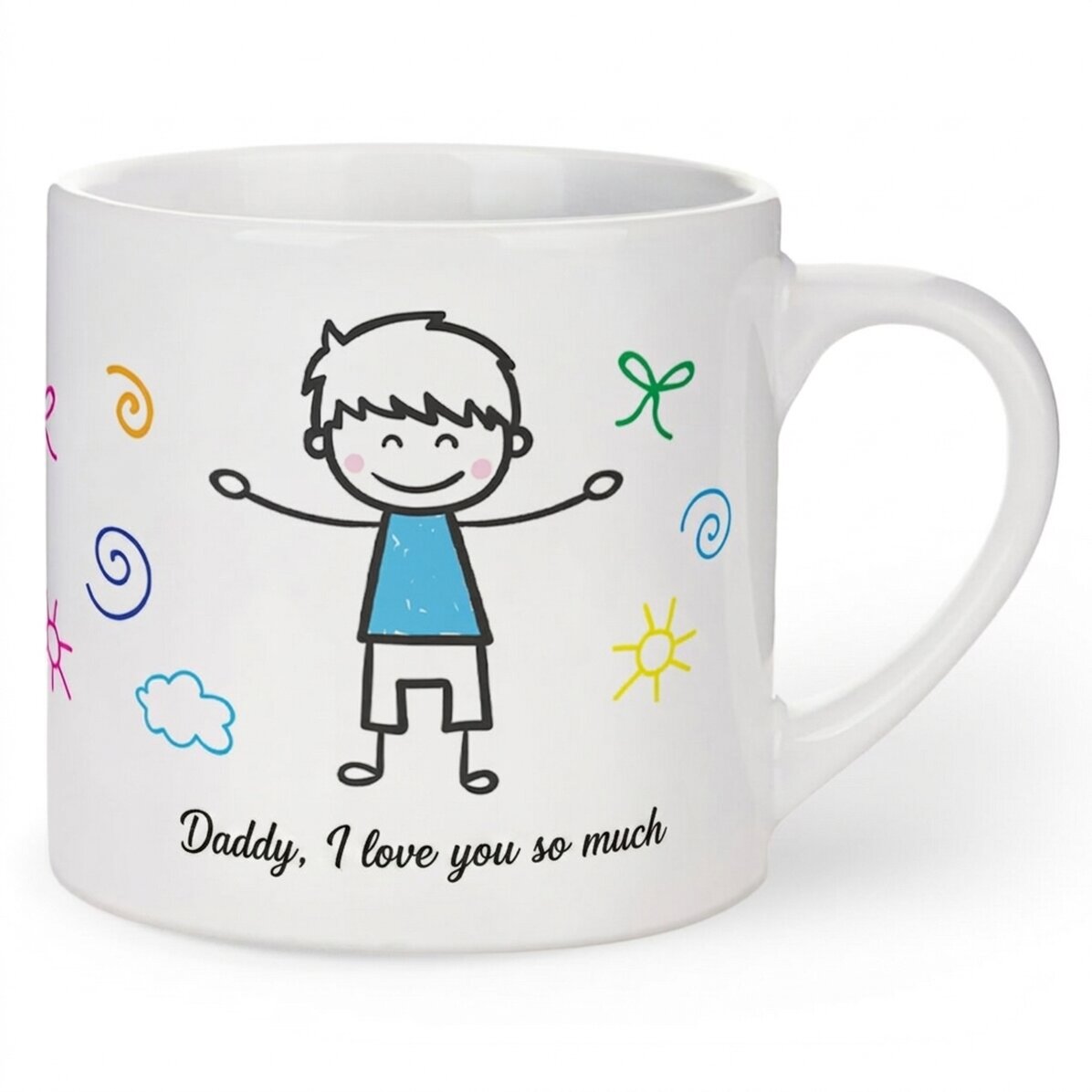 Tazza personalizzata per bambini con scritta - Bambino