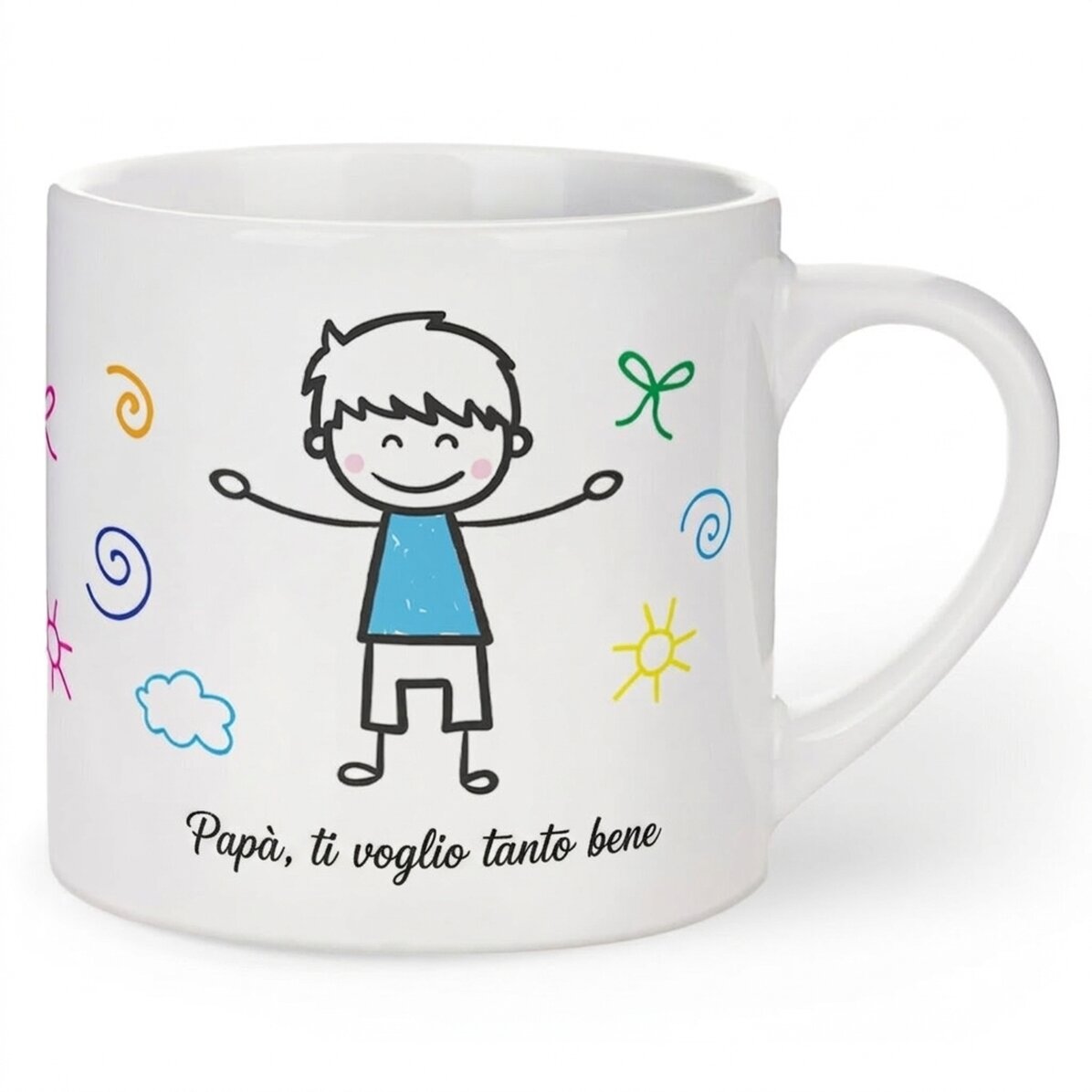 Tazza personalizzata per bambini con scritta - Bambino