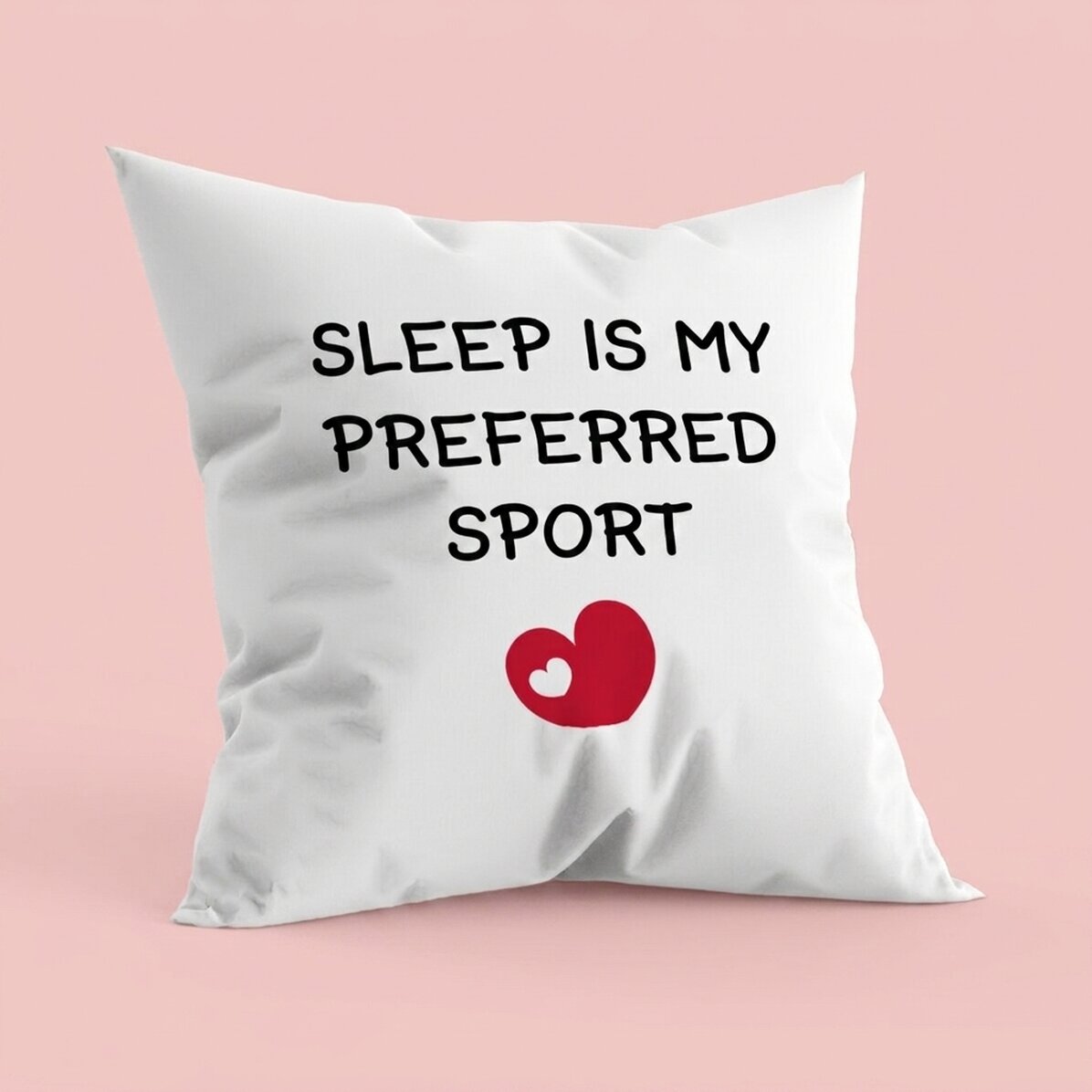 Cuscino personalizzato con scritta - Lo sport preferito