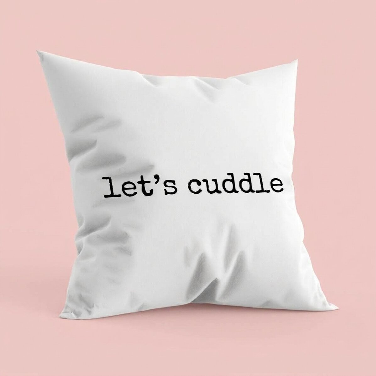 Cuscino personalizzato con scritta - Let