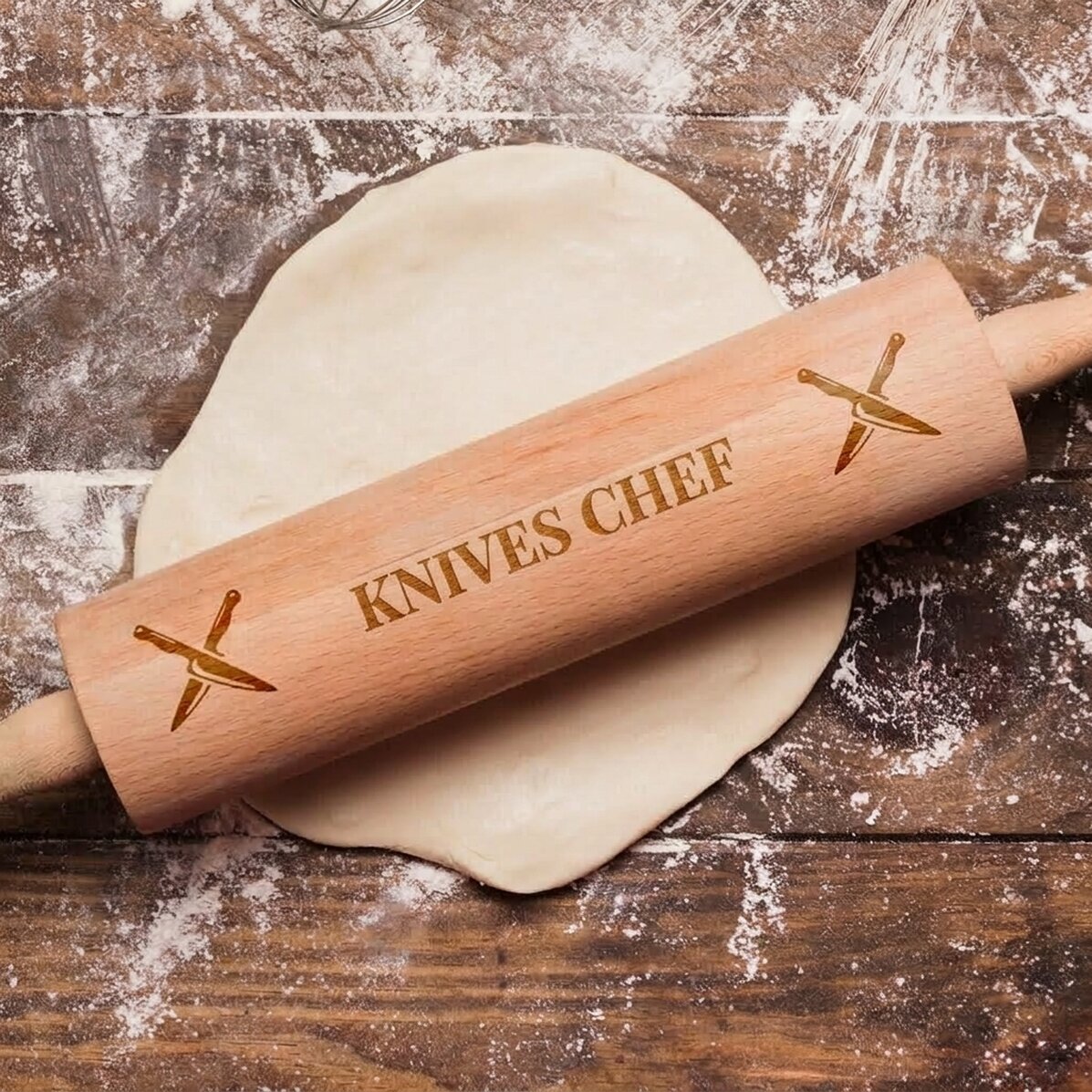 Mestolo in legno personalizzato - Chef la cutite