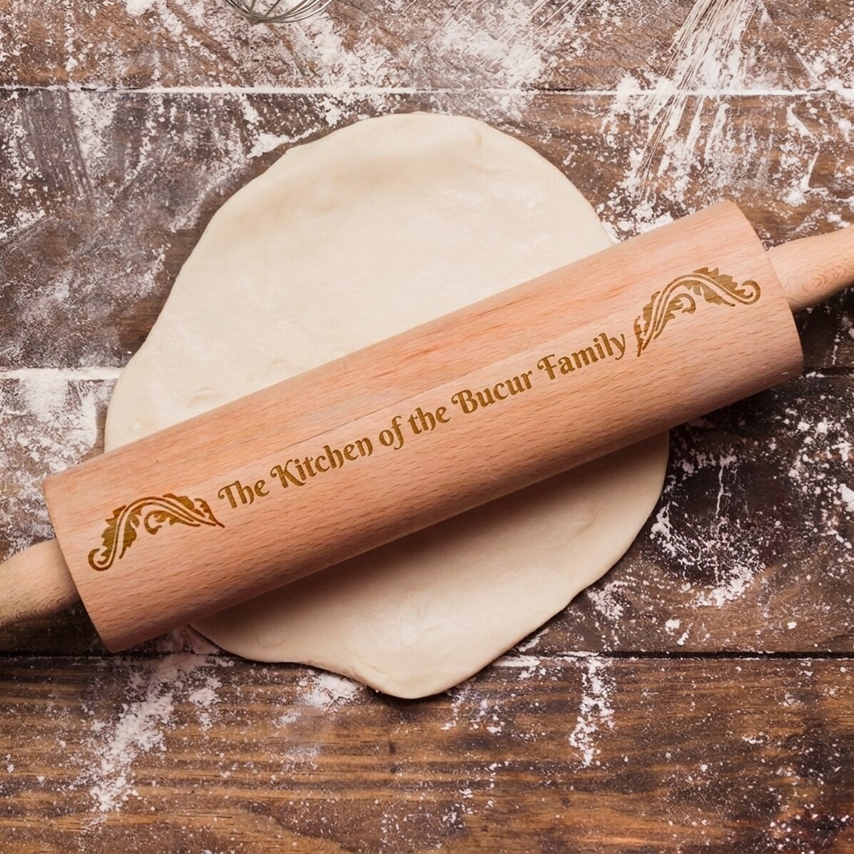 Mestolo in legno personalizzato - La cucina della tua famiglia