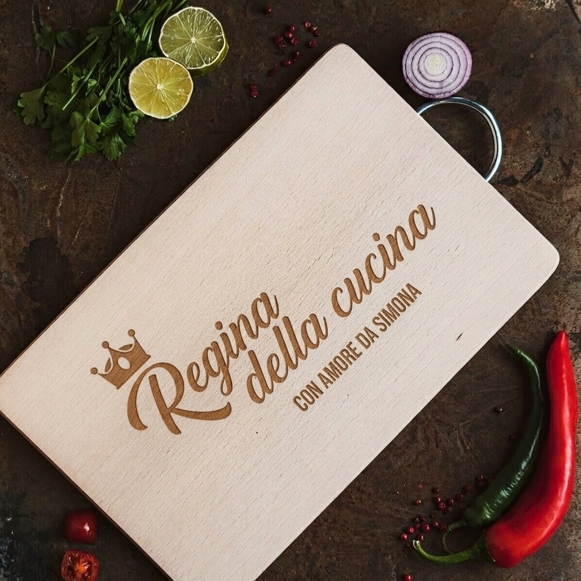 Tagliere personalizzato - Queen Of The Kitchen