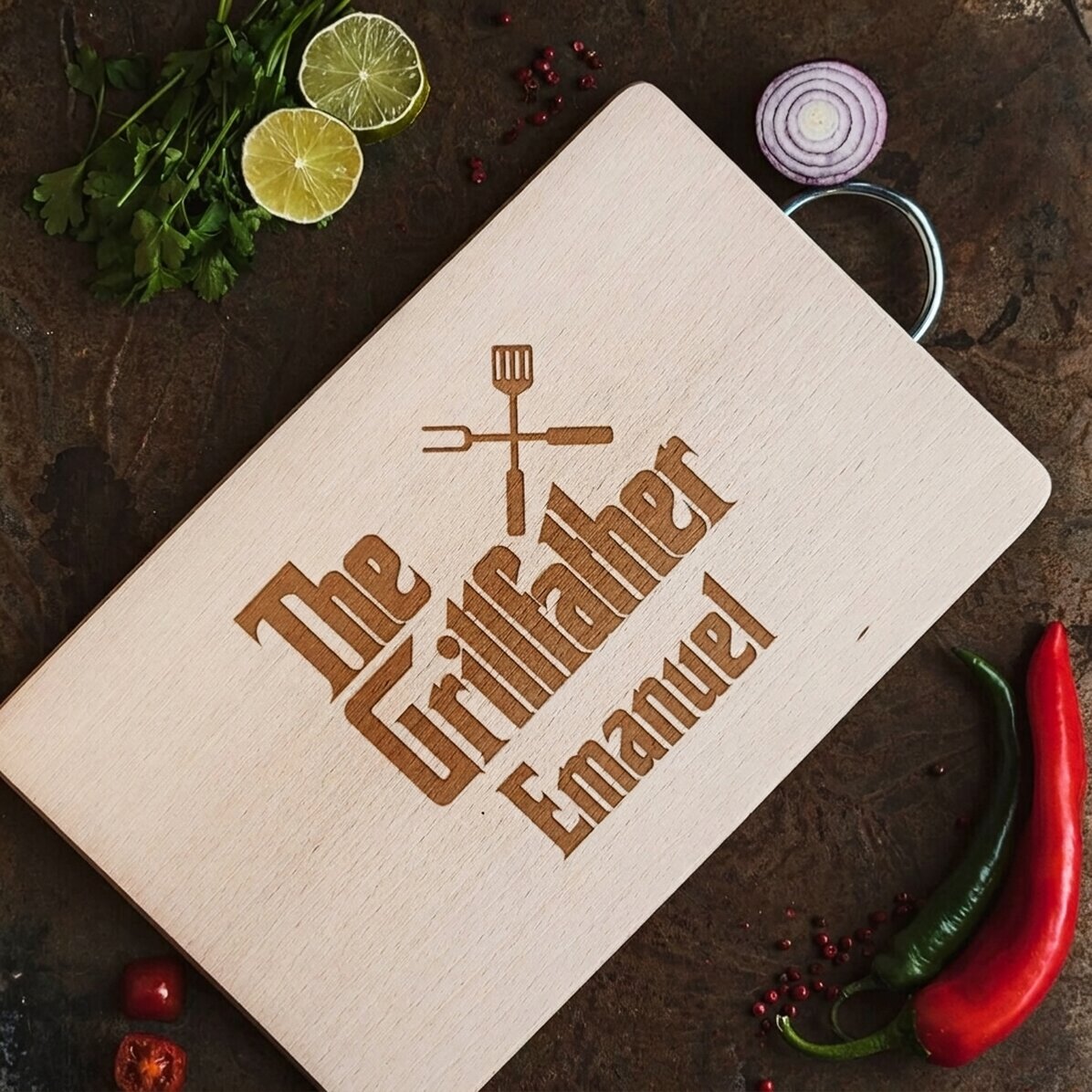 Tagliere personalizzato - The Grillfather