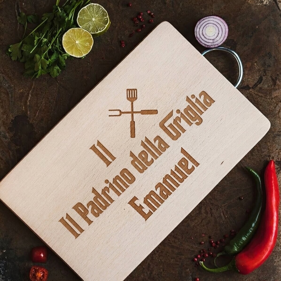 Tagliere personalizzato - The Grillfather