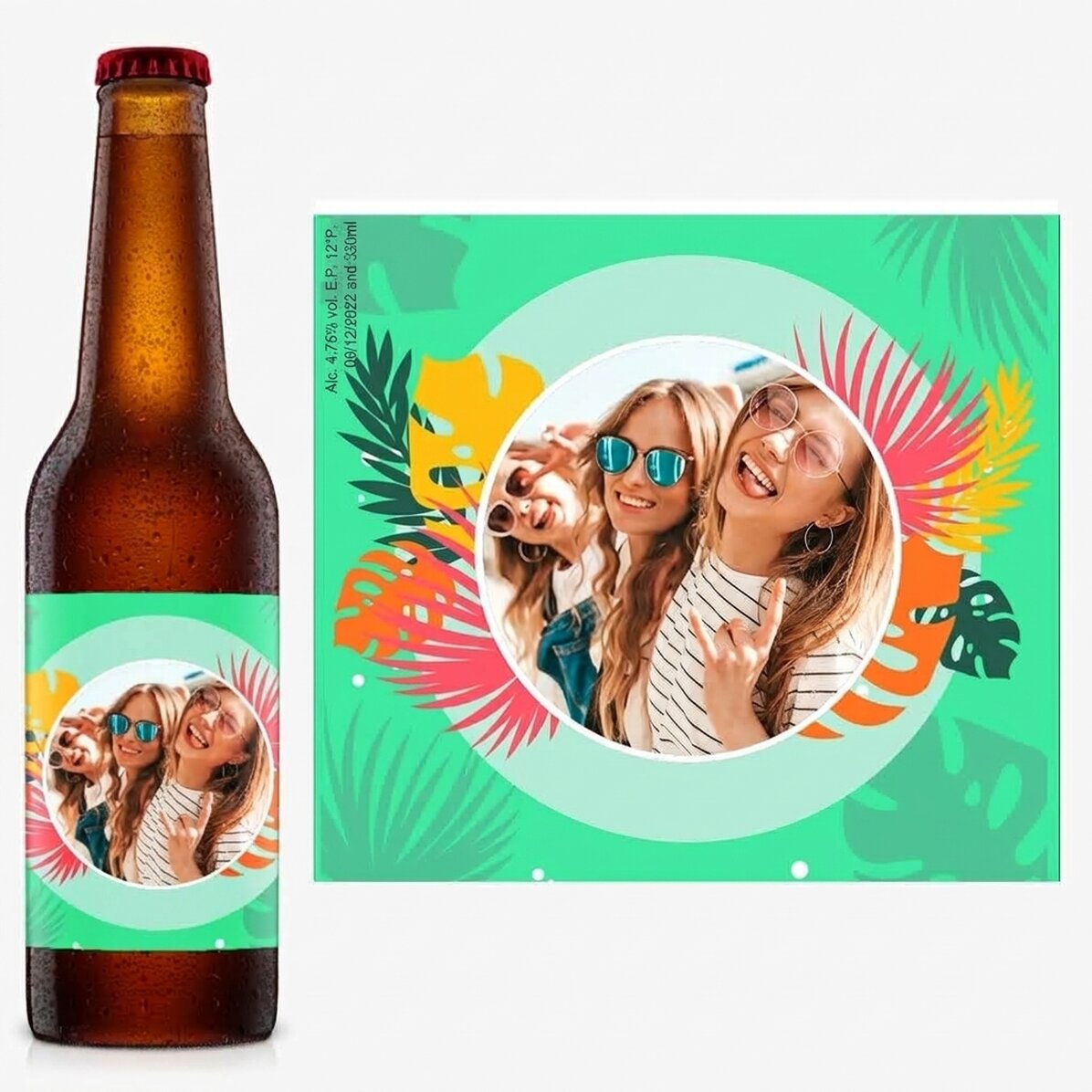 Birra personalizzata con foto - Colourful summer