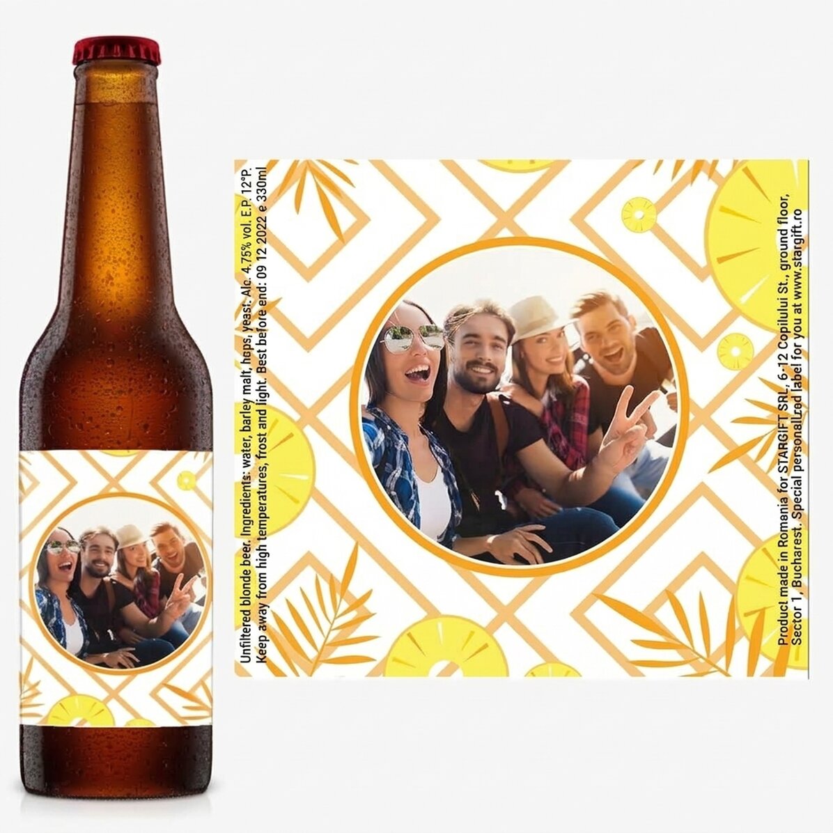 Birra personalizzata con foto - Goditi l