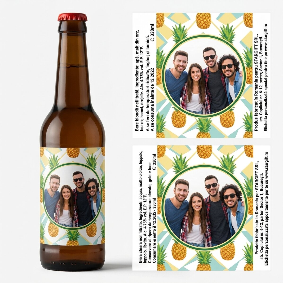 Birra personalizzata con foto - Goditi l
